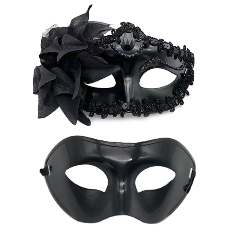 Masque déguisement Masque mascarade Halloween Mardi Gras Masque fête Cosplay Masque en dentelle