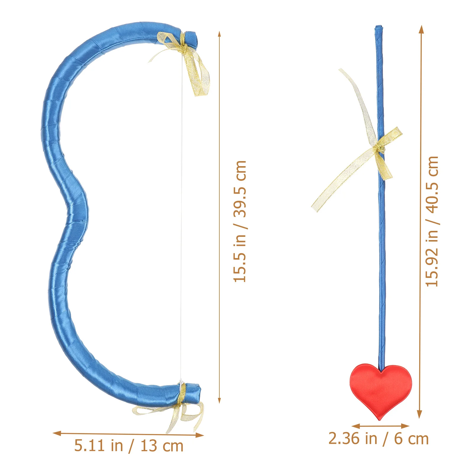 Cupid's Arrow Kostümzubehör, Kleidungsset, Schleife und Valentinstag, Foto-Requisite, lustige Miss Foams, Party-Dekoration