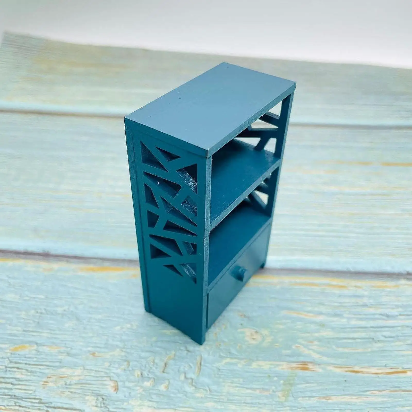 Półka na książki do domku dla lalek w skali 1:12, mini meble do przedpokoju, ogrodu, domku dla lalek.