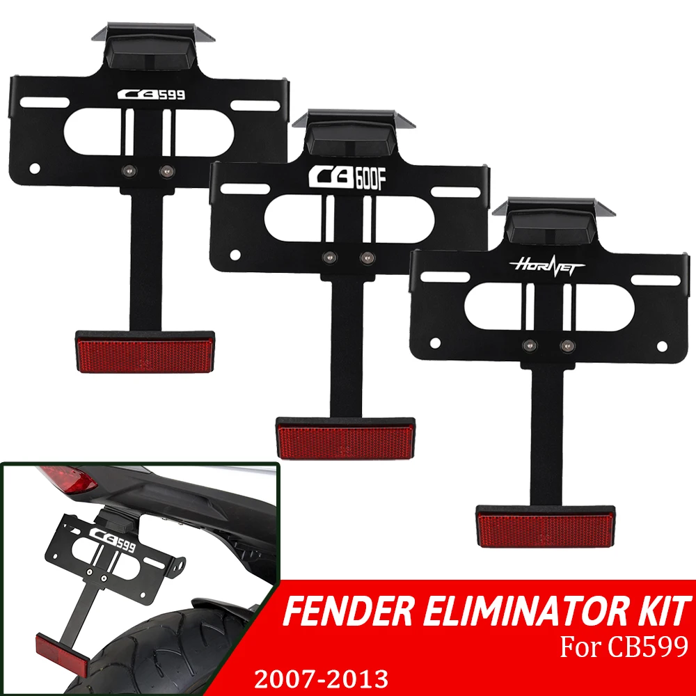 

Motorcycle License Plate Holder Fender Eliminator Registration Bracket FOR Honda CB600F Hornet CB599 CB 600F 599 2007 2008-2013