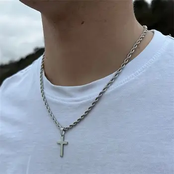 10 best sales Pendentif croix pour homme - №7