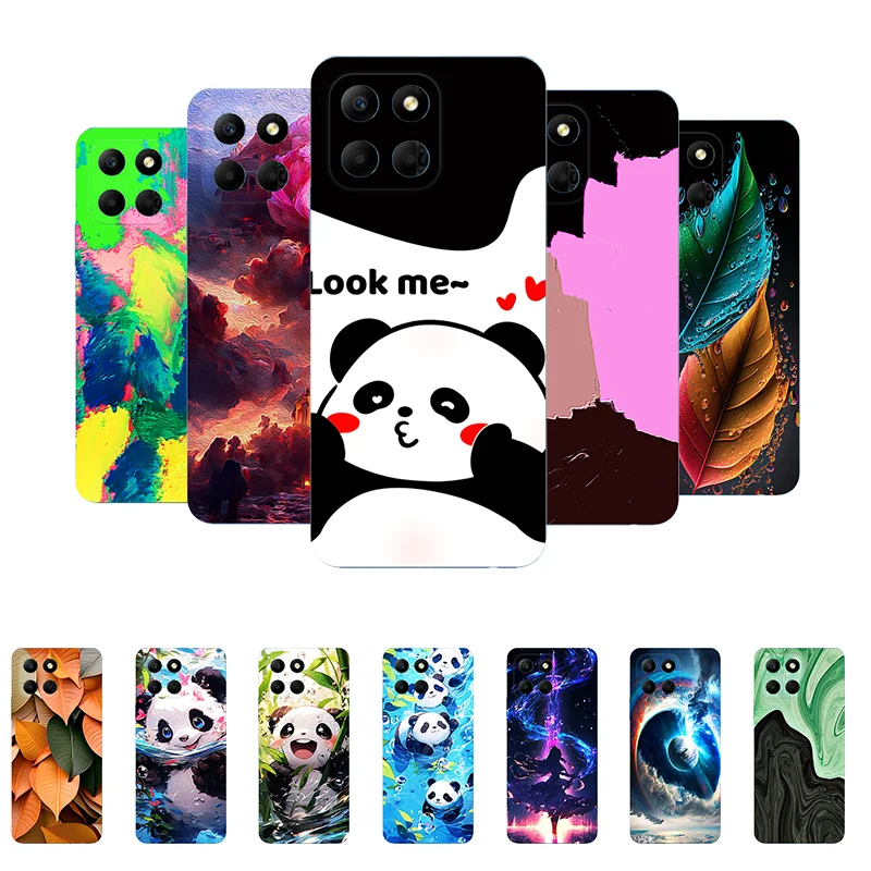 For Honor X6 Case Silicone Lovely Panda TPU Soft Phone Cover for Honor X6S X 6 VNE-LX3 Back Cover Cases for HonorX6s Fundas