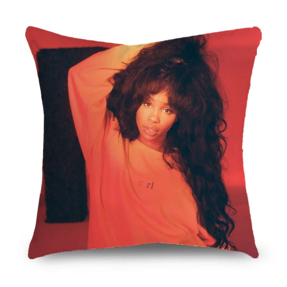 Singer S-Sza SOS Pillow Case Pillowcase Home Sofa Cushions Car Cushions Pillowcover Office Pillowshell Pillow