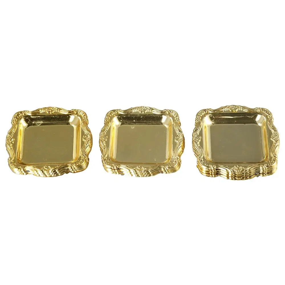 Mini assiette de fruits de cuisine pour décoration de maison, 10 pièces, assiette de fruits de fête Sushi, fournitures pour la maison, plateau de rangement de collations