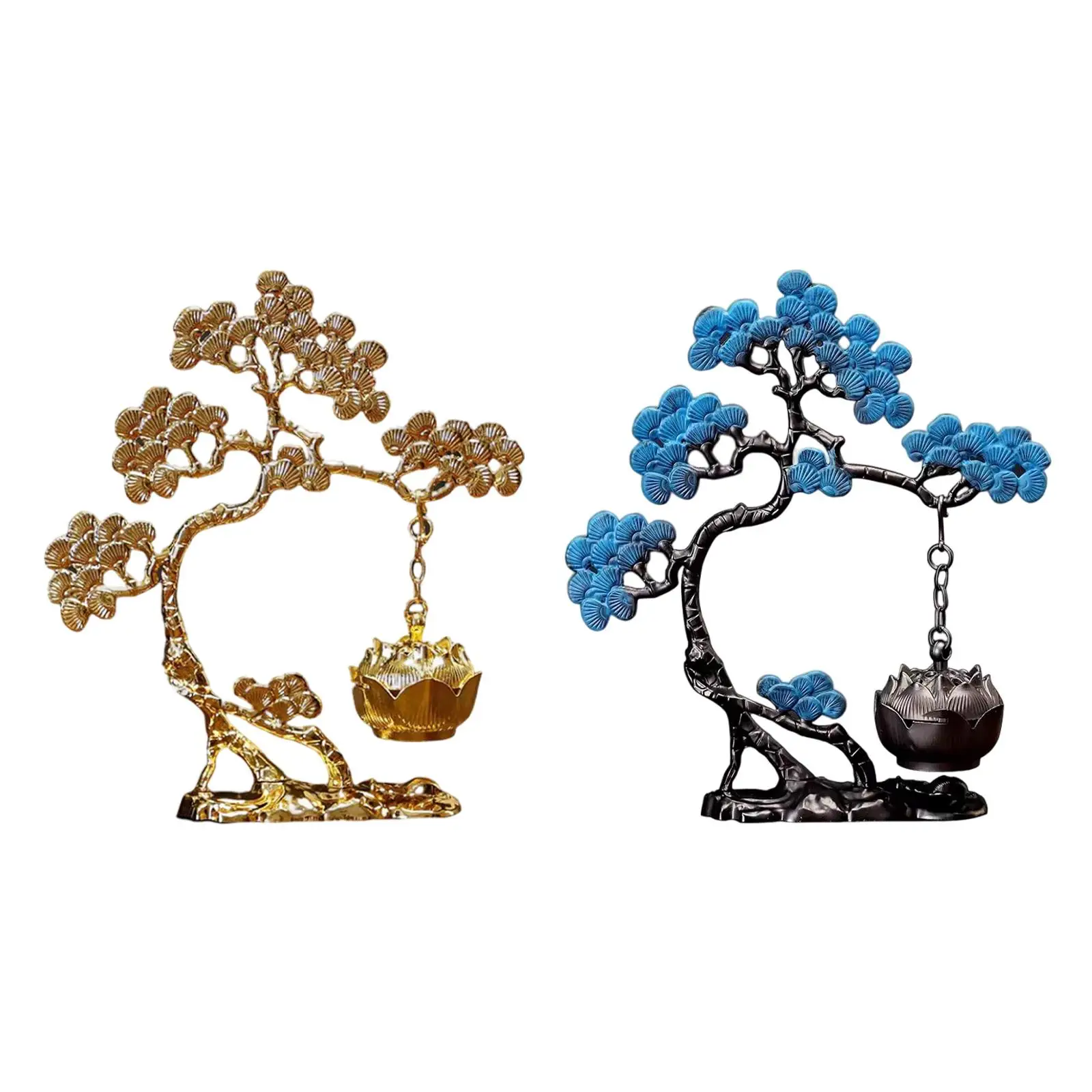 Hanging Incense Burner Censer Ideal Gift Collecting Artwork Pine Tree Incense Holder for Farmhouse Yoga Hotel Bedroom Kitchen Hanging Incense Burner Censer Ideal Gift Collecting Artwork Pine Tree Incense Holder for Farmhouse Yoga Hotel Bedroom Kitchen