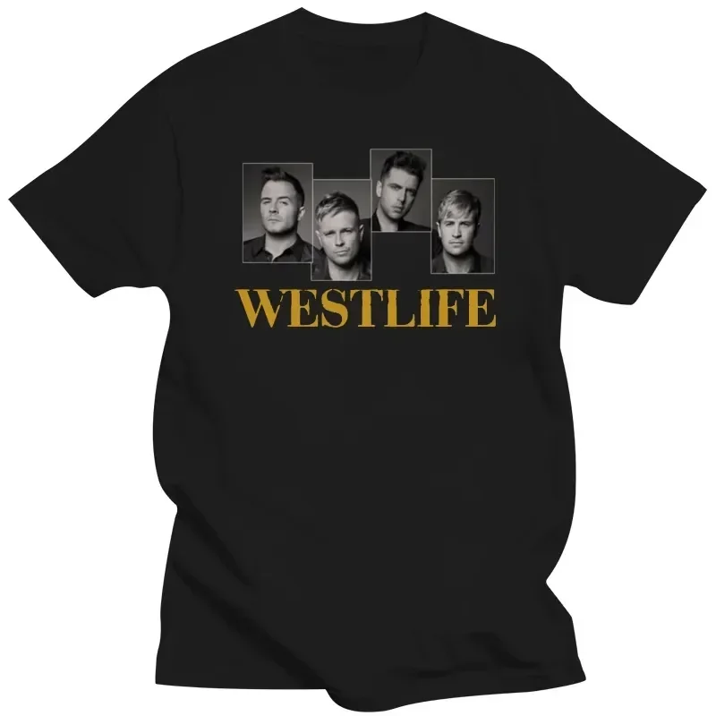 Westlife pop vocal group - The Twenty Tour classic t-shirt tee  Boyzone