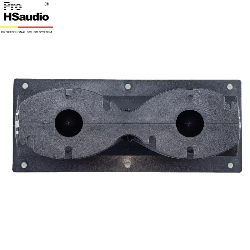 Professional Audio of Horn For Line Array Size:   247.5L*100.5W*H85.4MM . Throat: 2*1 inch