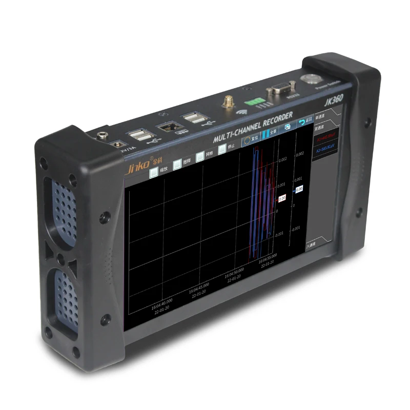 Jinko JK360B Многоканальный регистратор данных 10-дюймовый TFT ЖК-дисплей с подсветкой и параллельным выбором 10 мс
