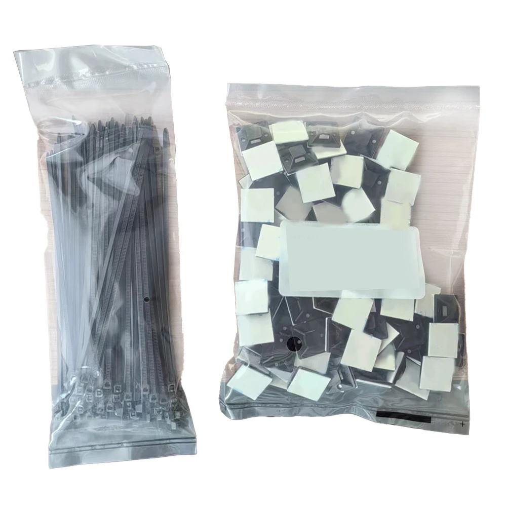 

Cable Management Cable Tie Fixing Seat Garage Use Workshop Use Neat And Organized No Screws Needed PE Material