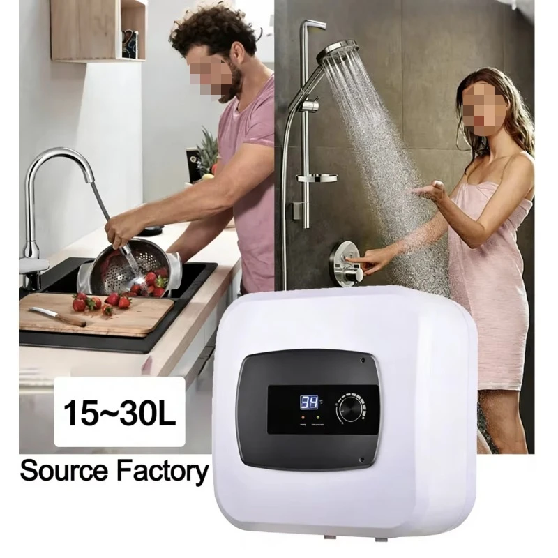15L 20L Stainless Steel Mini Electric Water Heater 110V 220V Portable Household Instant Storage Hot Water Equipment