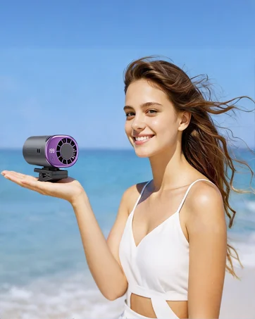 Car Clip on Cooling Fan