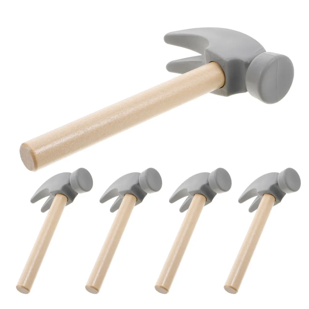 5Pcs Wooden Hammer …