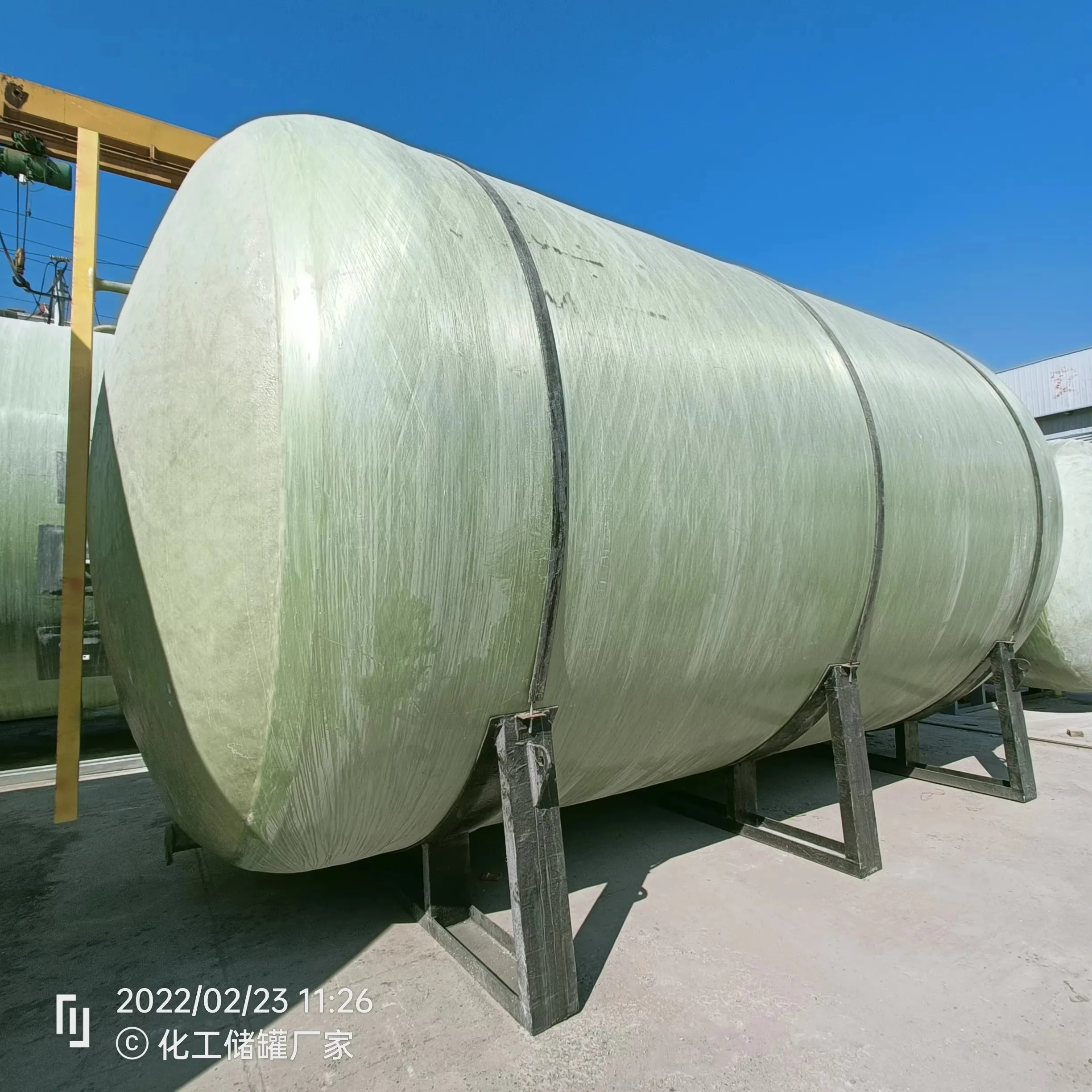 For 100 cubic meters 30000 liters 100000 liters 400,000 liters fiberglass water tank plastic water fiberglass horizontal storage