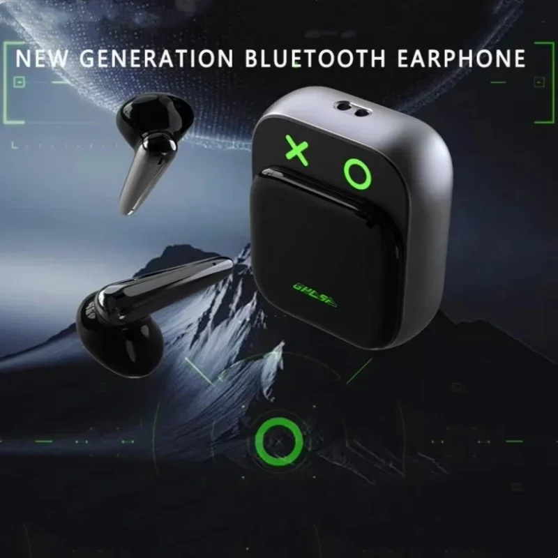 Low Latency In-ear Headset TWS Long Range Headphone Wireless Bluetooth Earbuds Creative Explosive Gaming Bluetooth Earphones