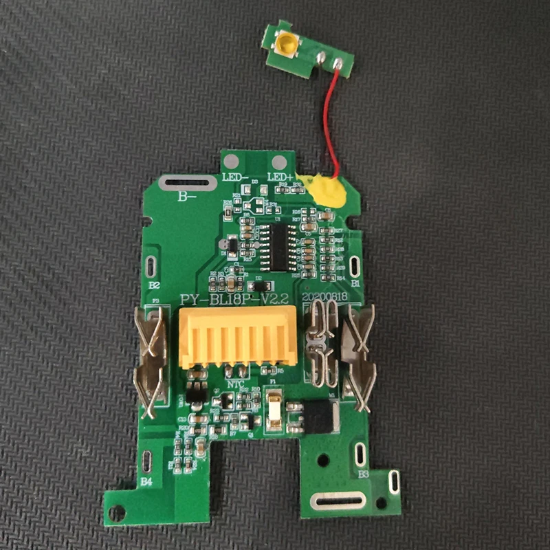 1PCS Per MT BL1830 Bordo di Protezione Della Carica Della Batteria Al Litio PCB Circuito di Protezione Da Corto Circuito Indicatore Della Batteria