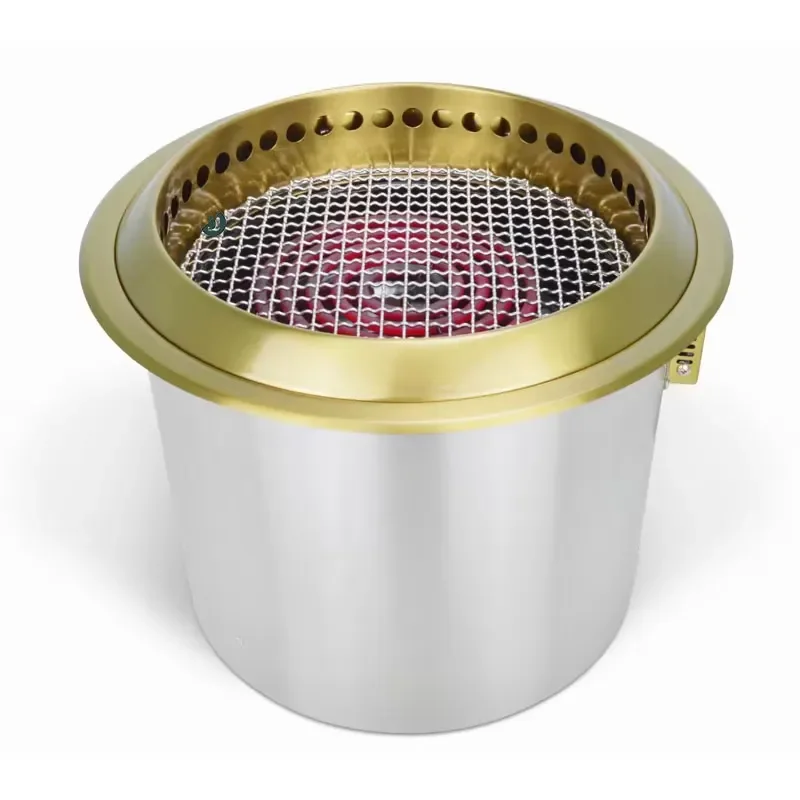 Smokeless Electric BBQ Grill for Korean Dining Table Commercial Indoor Desktop Japanese Restaurant Equipment Burnt Meat