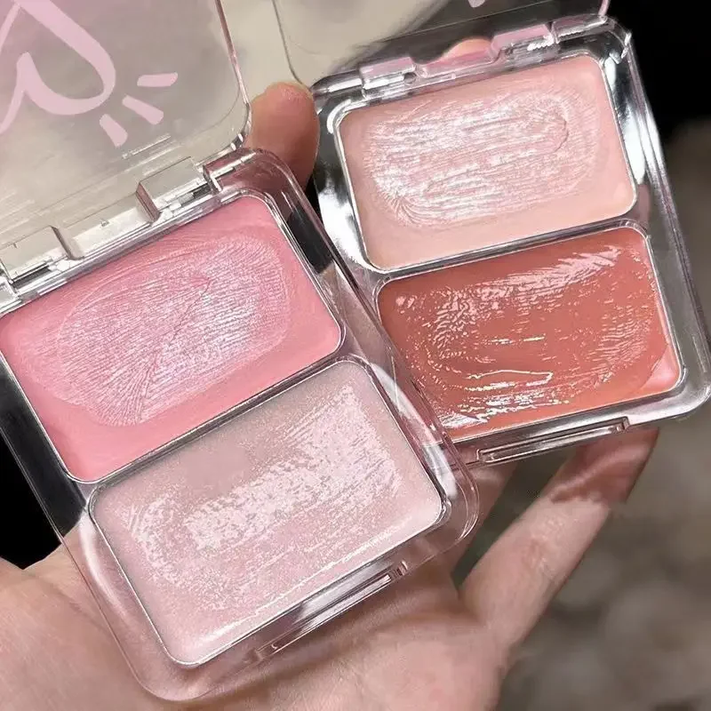 Água luz blush creme leite chá cor de longa duração à prova dwaterproof água hidratante bochecha matiz rosto contorno maquiagem