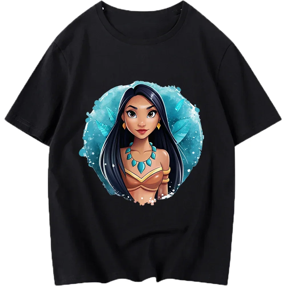 Disney Prinzessin Pocahontas Aufkleber zum Aufbügeln auf Wärmeübertragung für Kleidung, DTF, bedrucktes Vinyl, Thermoapplikationen, waschbarer T-Shirt-Aufkleber