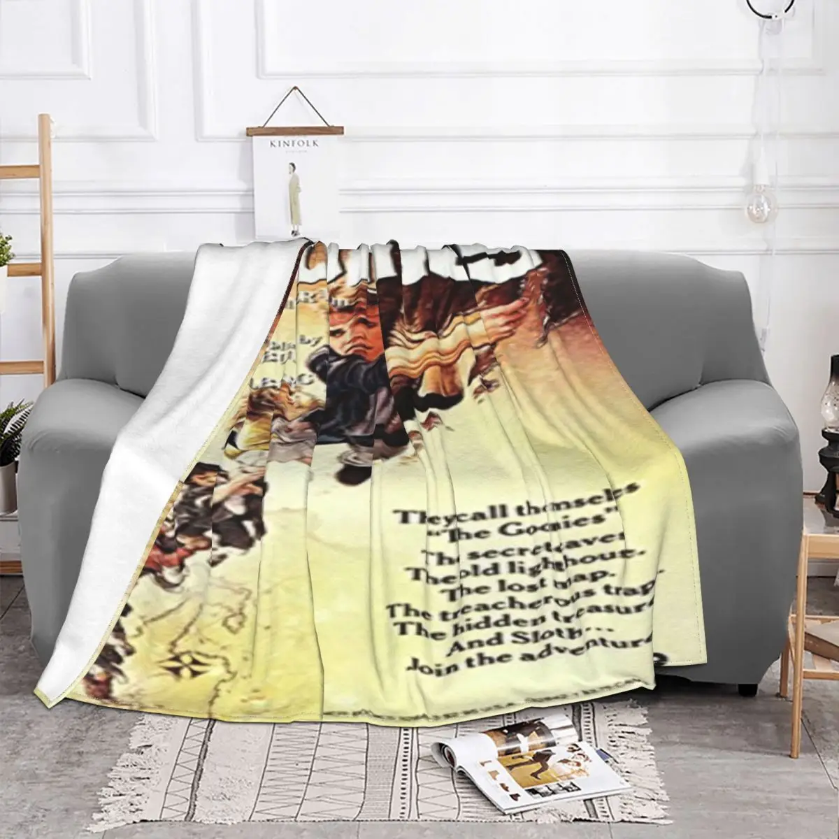 The Goonies 2558 Anime Bed Blanket Thin Wadding Blanket Throw Blanket