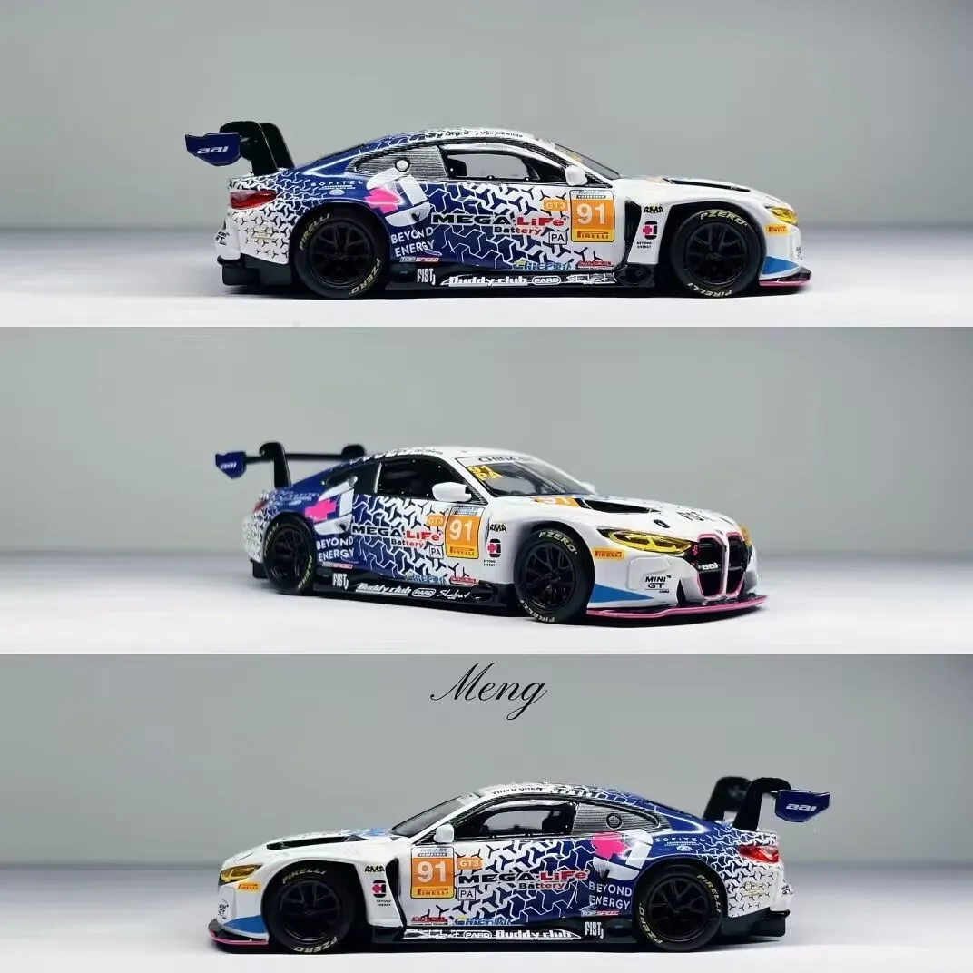 

MINI GT 1:64 BMW M4 GT3 Limited Edition Internet celebrity hot flagship store limited model Automotive model