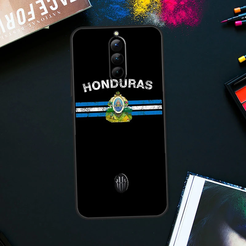 Honduras Flag Case For ZTE Nubia Red Magic 9 Pro Plus RedMagic 8 8S Pro Plus 6 7 6S 7S Pro 5S 6R 5G Cover