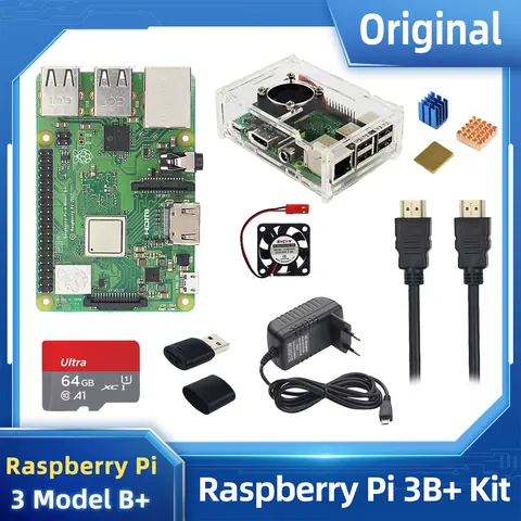 3B+ Kit 32-128GB SD Raspberry pi