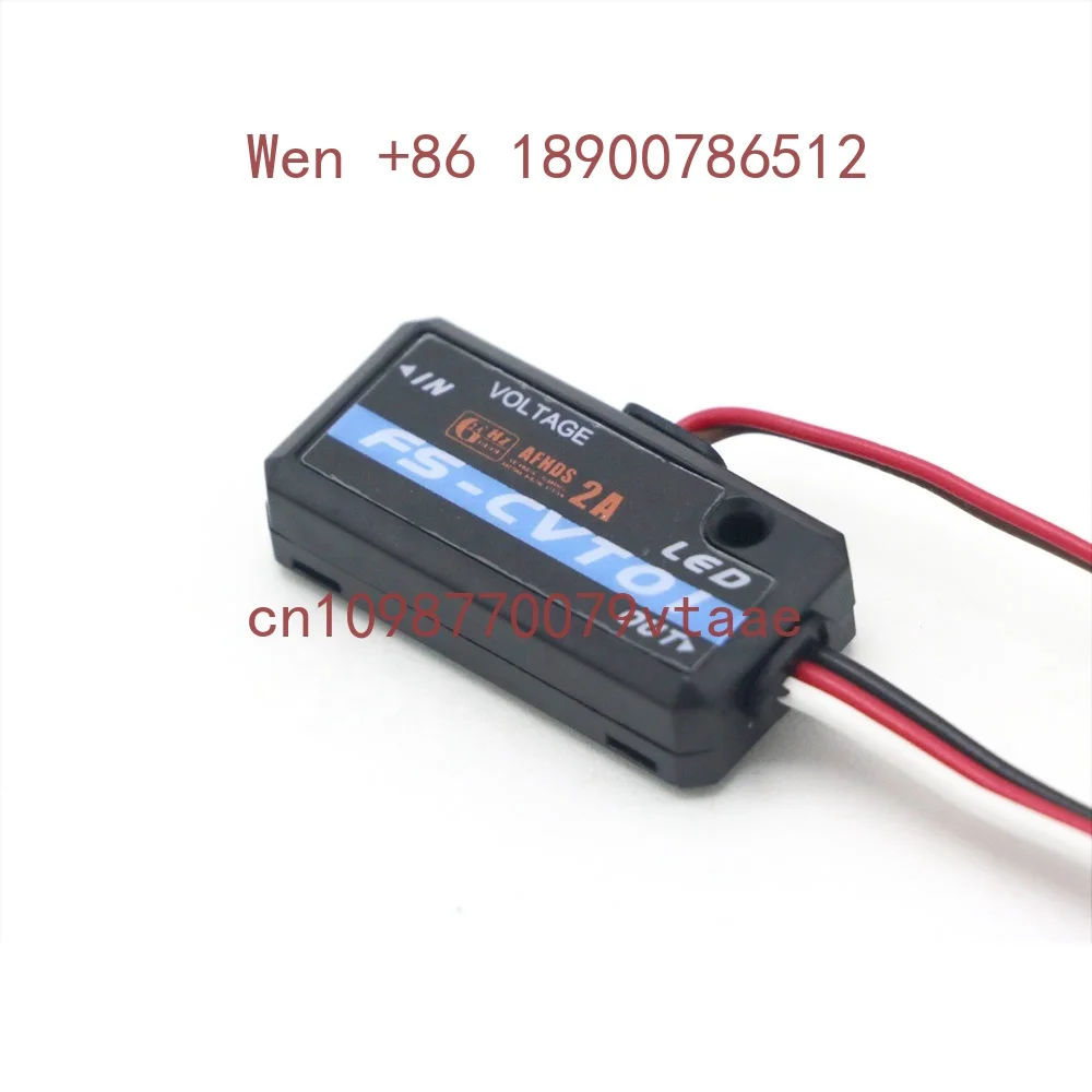 2026 Flysky FS-CVT01 Voltage Sensor Telemetry Data Collection Module for FS-I6 FS-IA6B IA10B Receiver FPV RC Parts