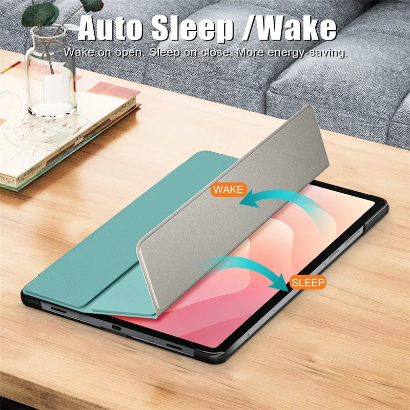 Funda For Samsung Tab S11 Case Magnetic Smart Folio PU Leather Hard Back Stand Cover For Galaxy Tab S11 S11 5G Case Capa