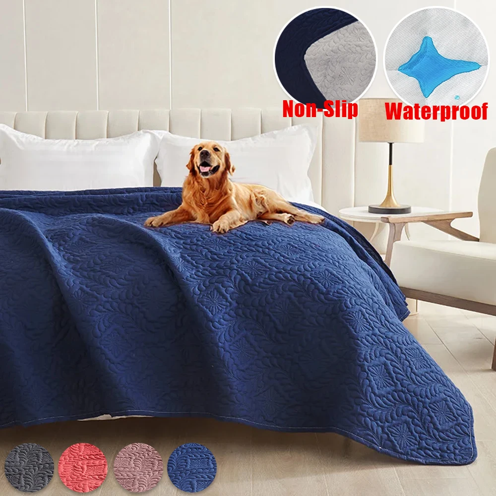 

1PC Waterproof Pet Sofa Blanket Mat Reversible Changing Pad Reusable Camping Mat for Kids/Pet Incontinence Mattress Couch Cover