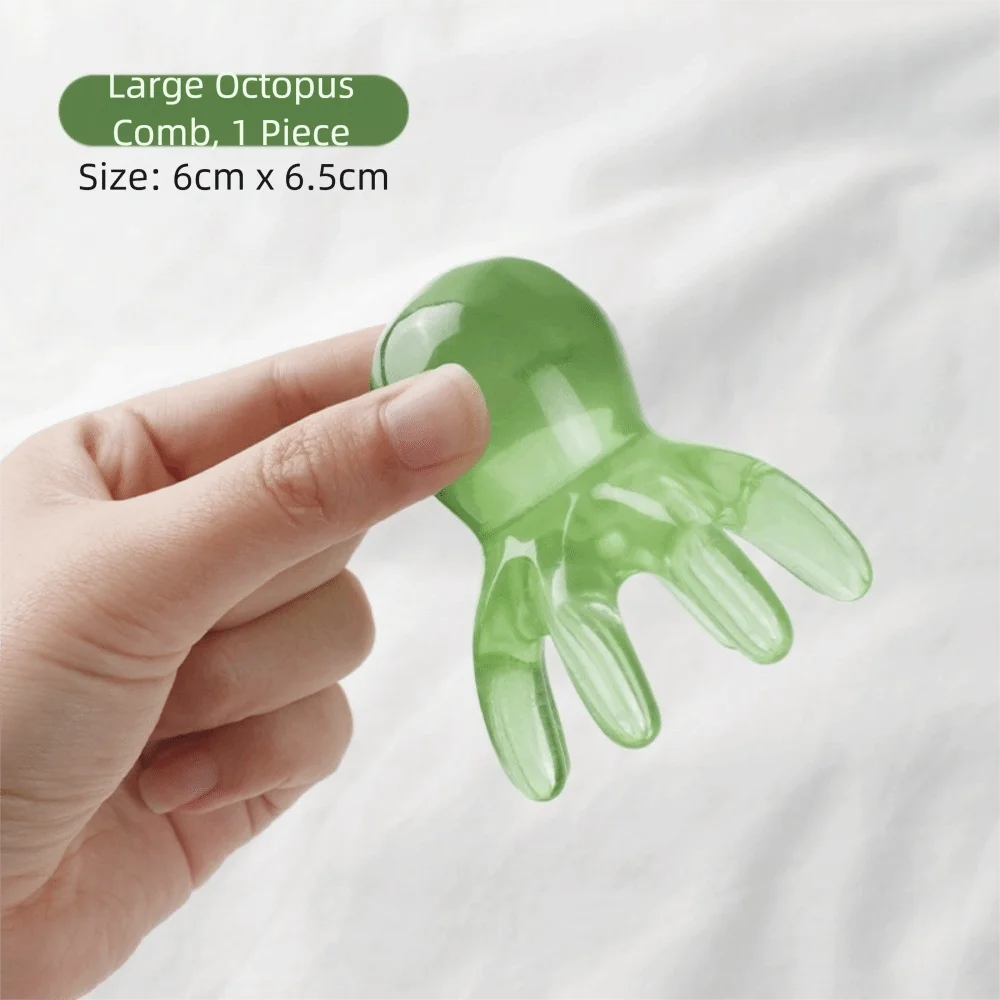 New 4-in-1 Massage Comb Multifunctional Dolphin Facial Massager Tool Facial Muscle Pulling Scraping Head Head Meridian Combs
