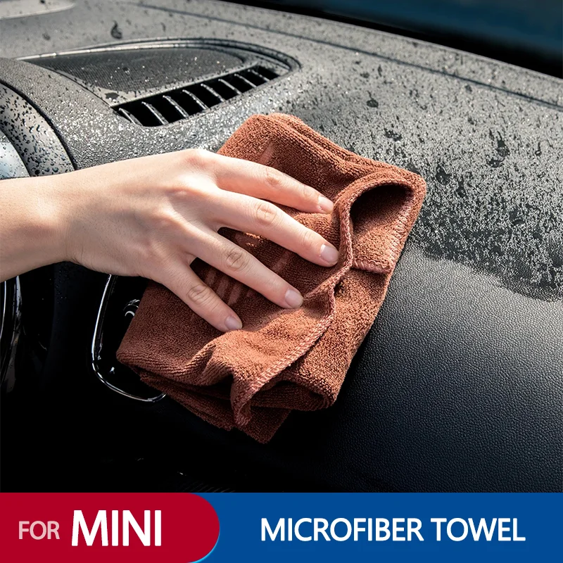 Car Microfiber Soft Cloth Washing Quick Dry Cleaning Towel  For MINI COOPER R50R52R53R55R56R57R58R59R60R61F54F55F56F57F60