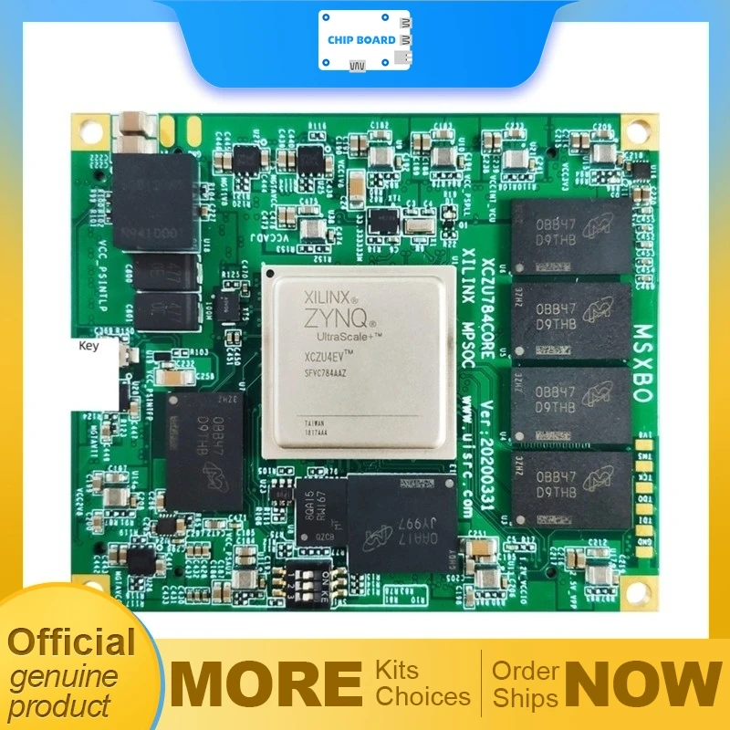 Milinker MLK-MZU04 Zynq UltraScale+ MPSoC module with quad A53 cores and R5F real time processors for edge applications