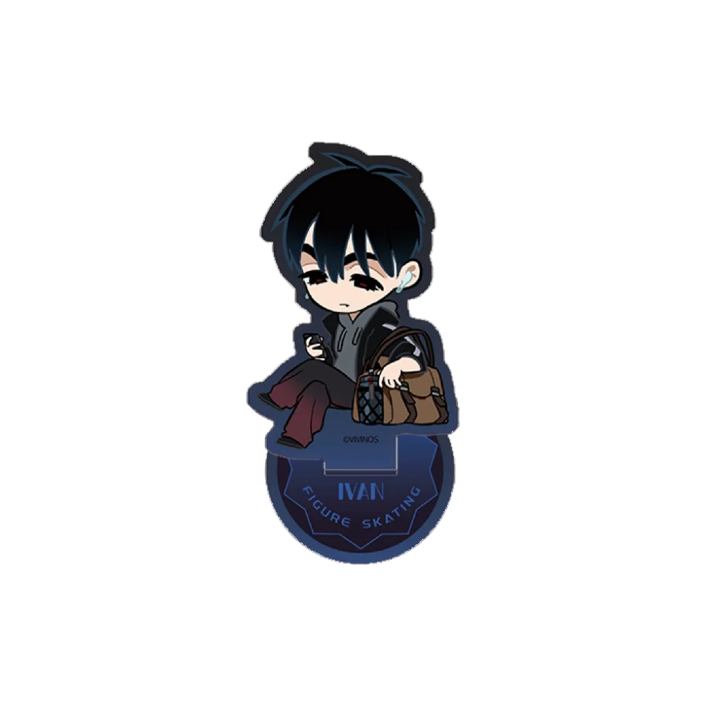 Alien Stage Q Version 10cm Acrylic Stand keychain Set Ivan Till Cute Character Street Style Collection Desk Decor Gifts