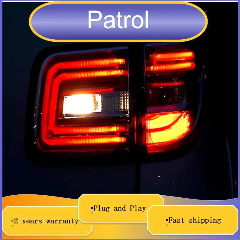 Car Accessories for Nissan Patrol Rear Light 2012-2018 Nissan Patrol Y62 Rear Light Royale DRL Fog Brake Bumper Light