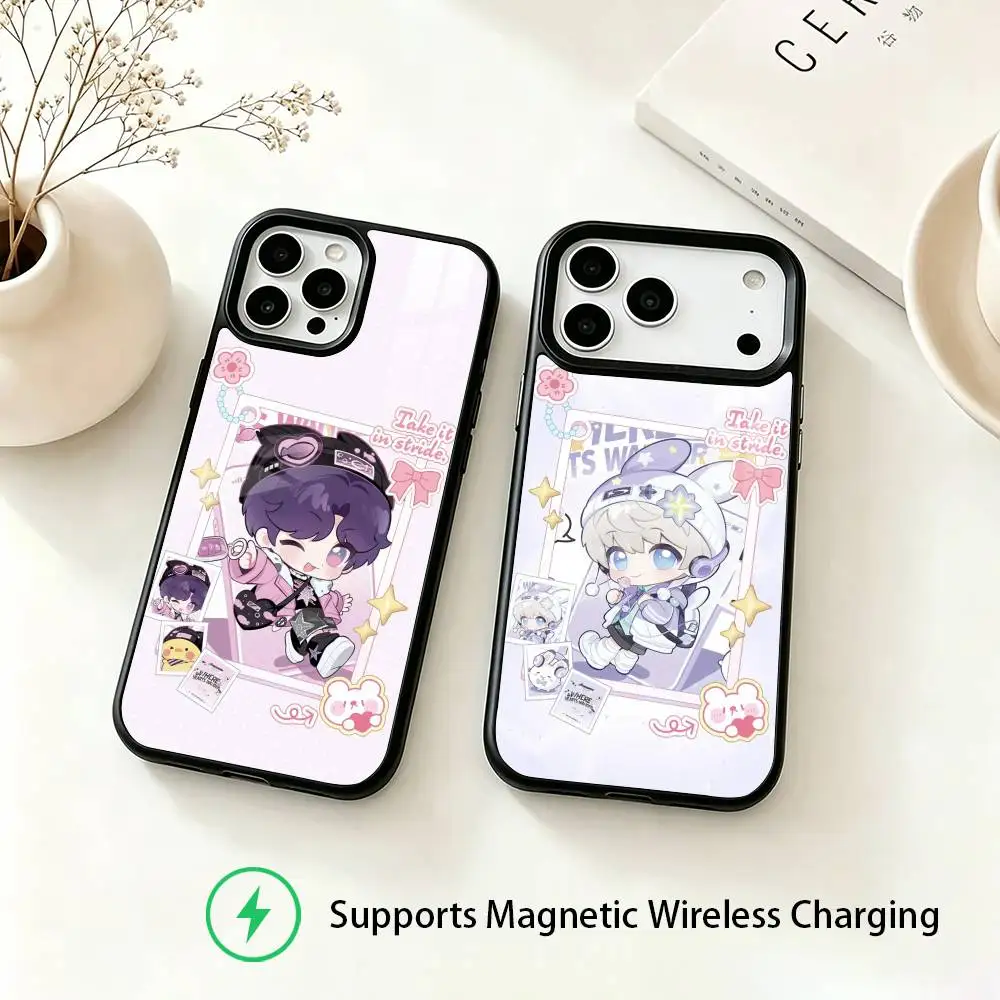 Caleb Love and Deep Space Phone Case For iPhone18,17,16,15,14,13,12,11 Plus,Pro Supports Magnetic Wireless Charging