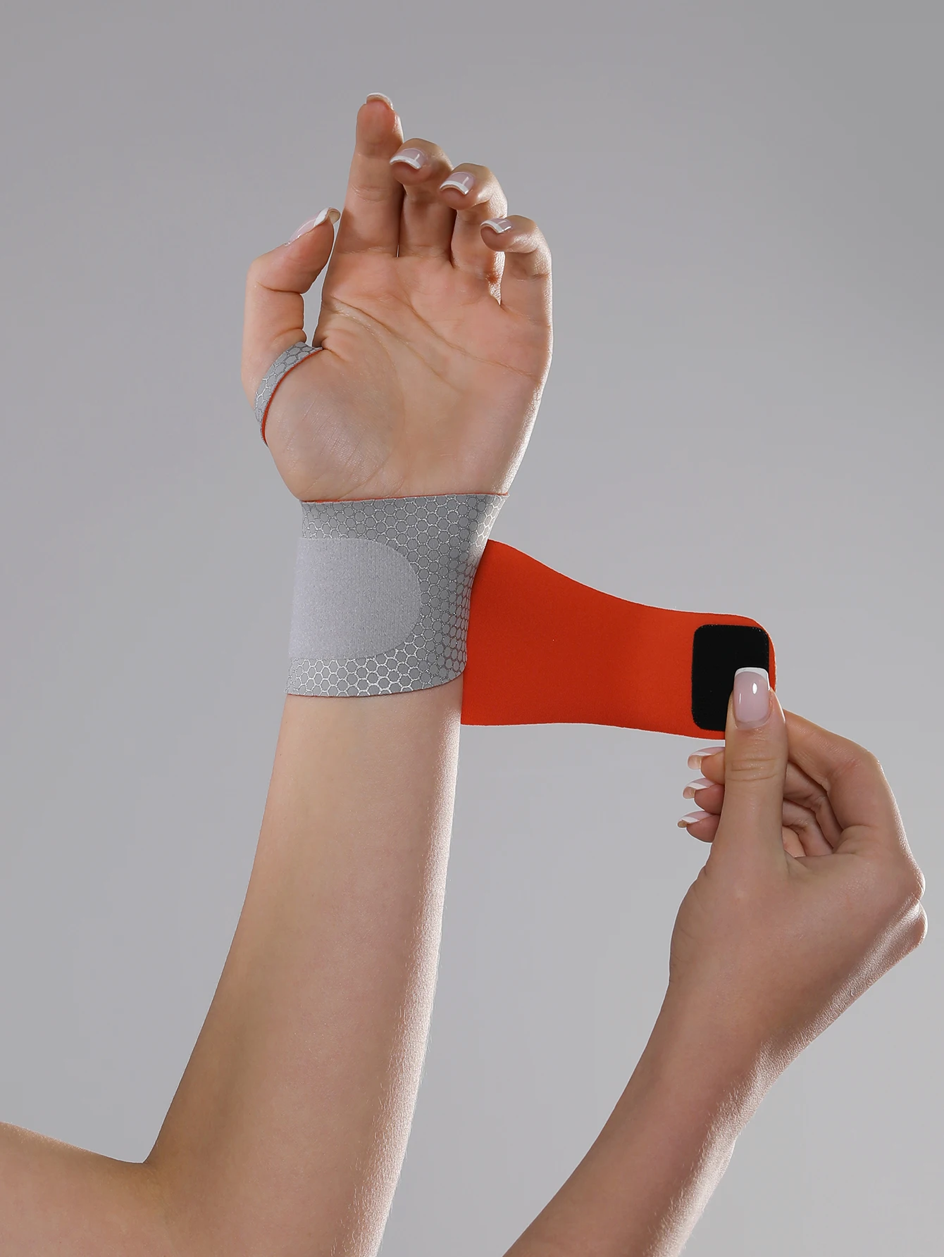 1-teilige leichte, laminierte, verstellbare Handgelenkbandage – Unisex-Unterstützung für Arbeit, Badminton und Fitnessstudio, Training für Damen und Herren – Detail 7