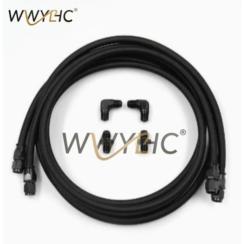 Suitable for 6AN 7FT PTFE Transmission Cooler Pipeline Components, GM 4L60 700R4 TH350 TH400