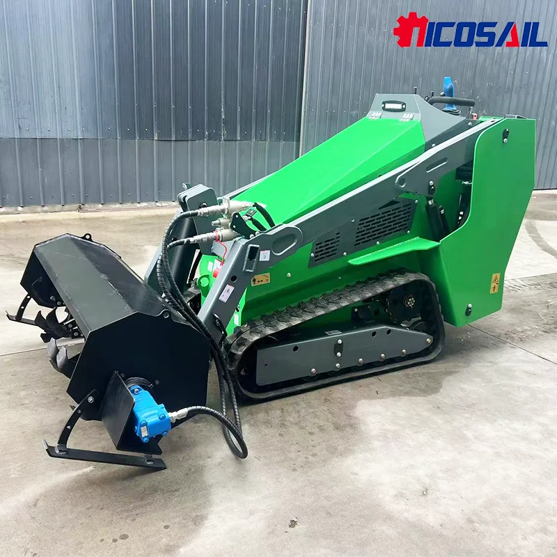 جرافة انزلاقية كوبوتا للبناء، توصيل سريع مع محرك المحرك الأساسي ومكونات المضخة، محمل صغير #2