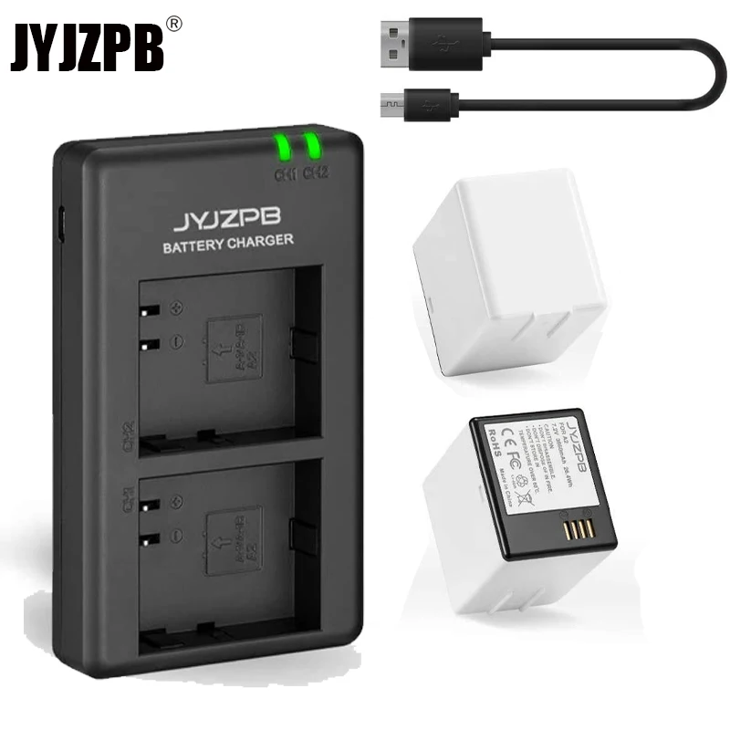 

JYJZPB 7.2V 3660mAh Rechargeable Li-ion Batteries for Arlo Go, with Dual Battery Charger Fit for Arlo Go Battery