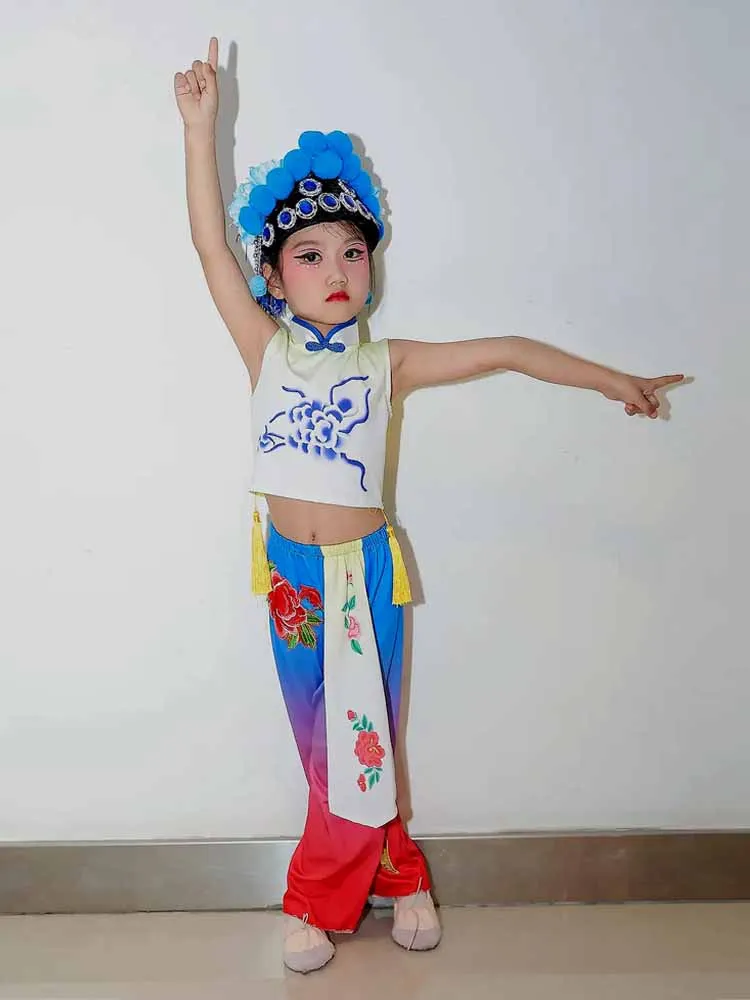 Disfraz Ópera Infantil Flor Tinta Rosa Danza - usage example