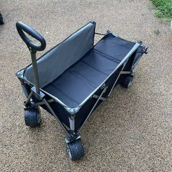 عربة تخييم كهربائية جديدة قابلة للطي لعام 2024 عربة نزهة خارجية على الشاطئ مع منصة OEM قابلة للتخصيص #5