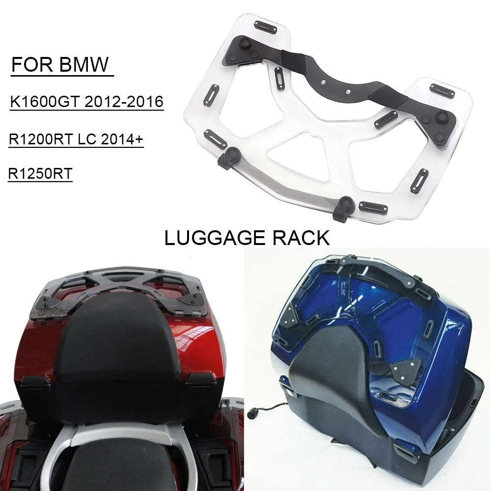 

Motorcycle Accessories Luggage Compartment Top Box Transparent For BMW R1200RT LC 07/2014 R1250RT K1600GT 2012-2016