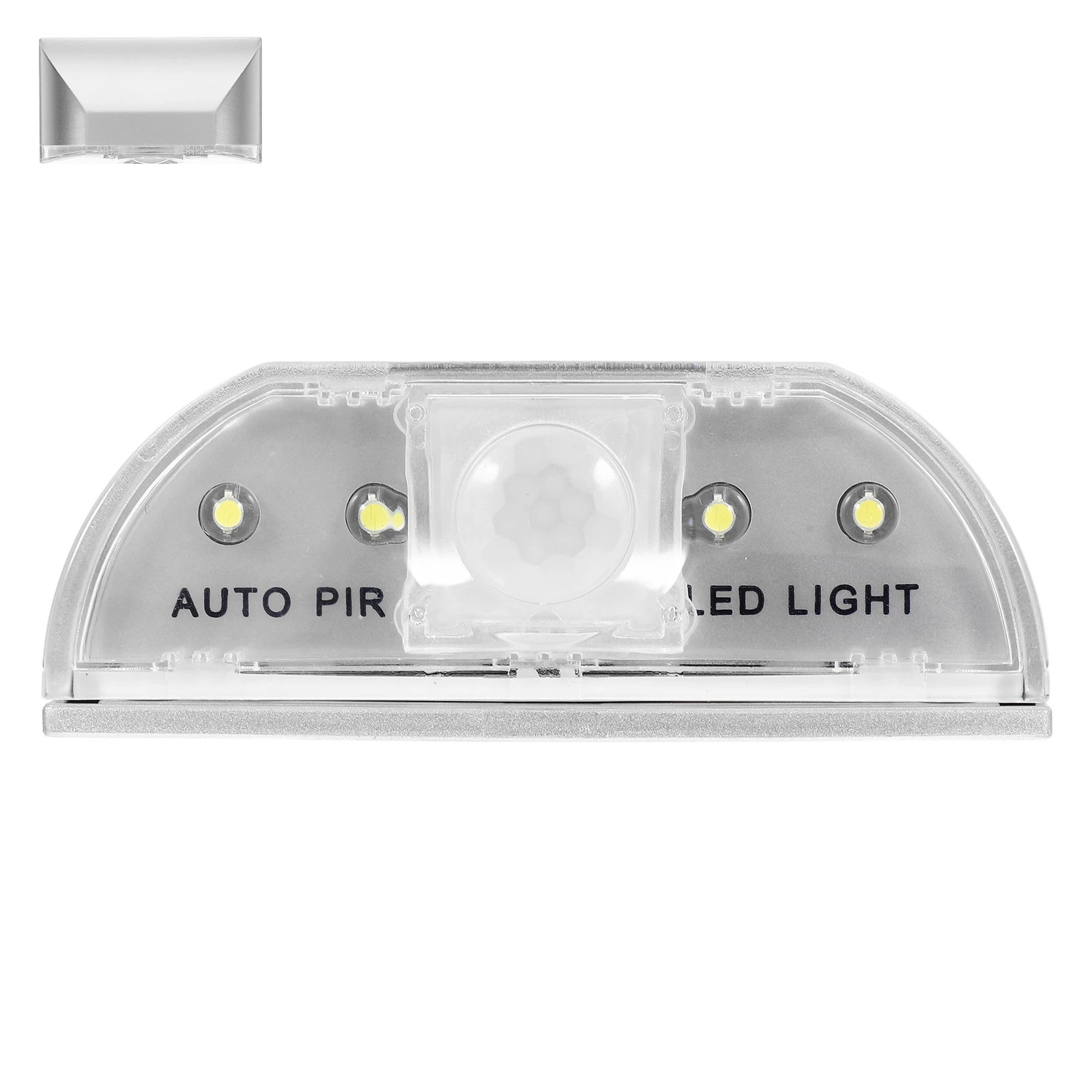 

Auto 2PCS Door Lock Sensor Light Motion Sensing LED Human Body Induction Lamp Drawer Night for Kitchen