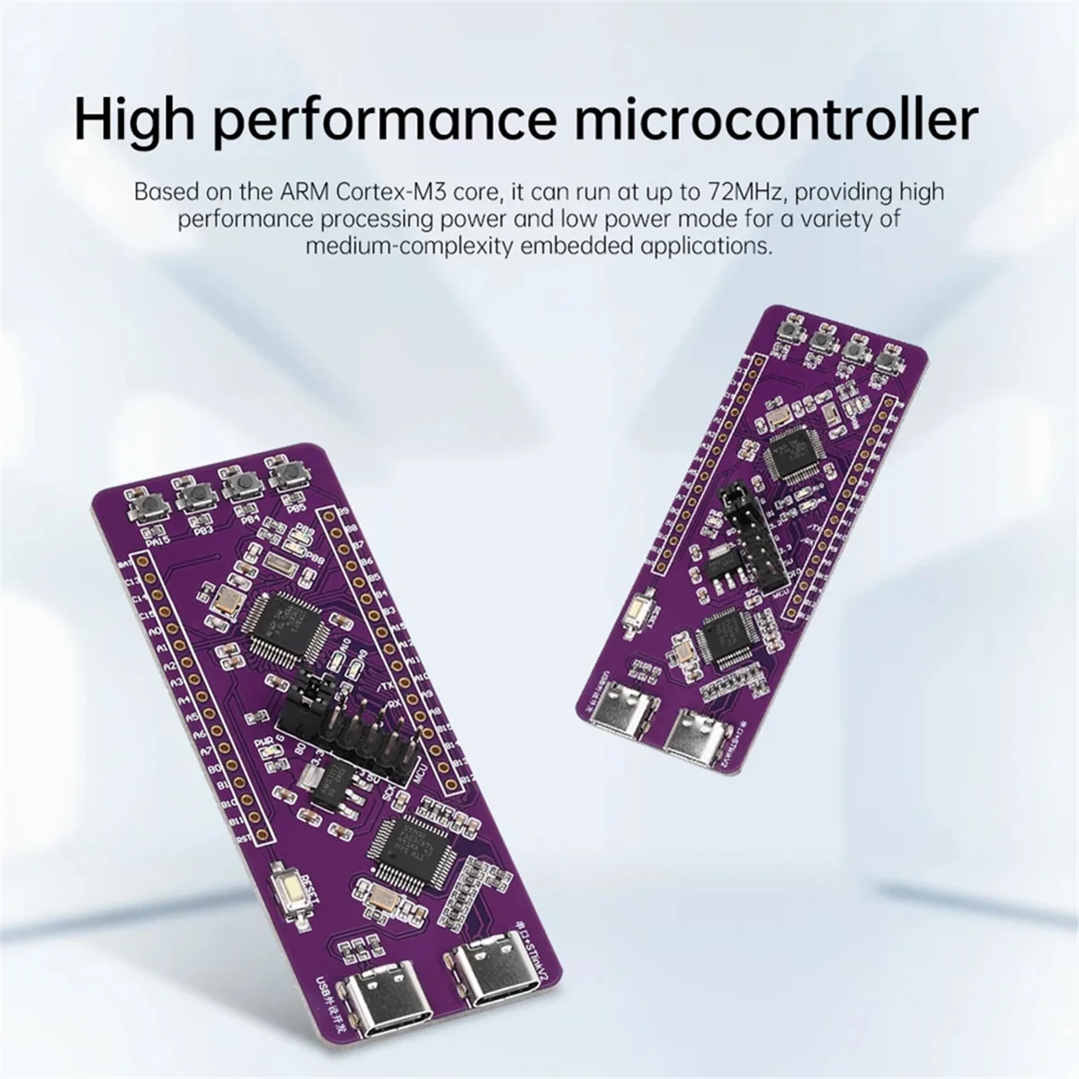 ABXHA STM32F103C8T6 لوحة التطوير لوحة النظام التكامل ST-LINK V2 محاكاة الموقد TTL المنفذ التسلسلي تنزيل