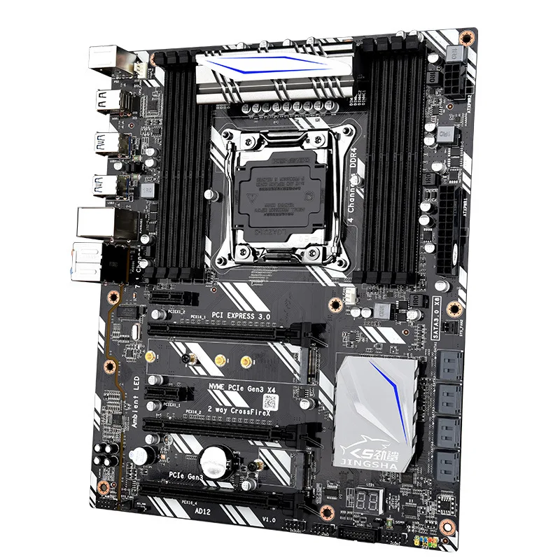 

Computer main board full speed M.2 interface metal heat sink graphics card crossfire support V3/V4