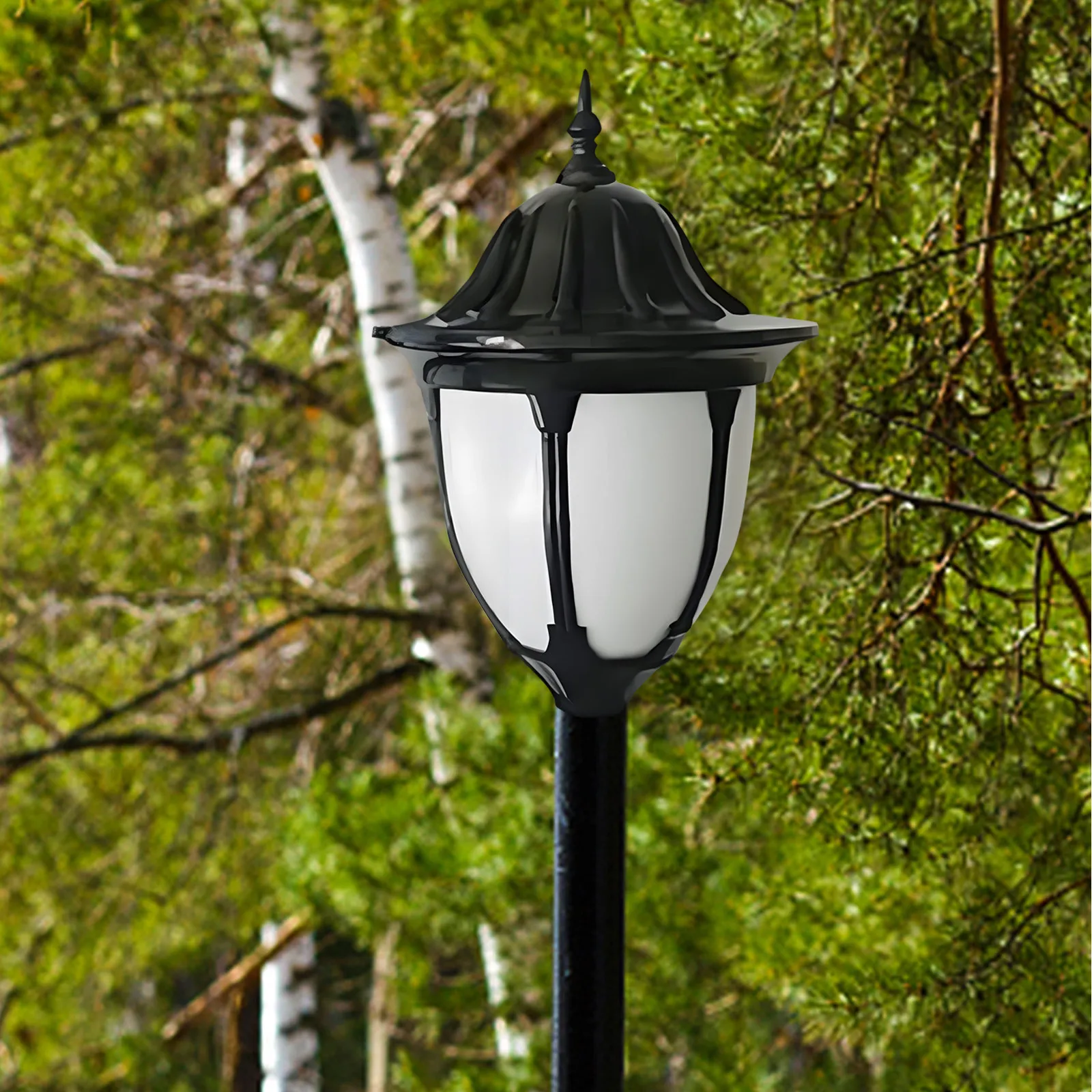 Acrylic Garden Lamp Shade Acrylic Lamp Cover Replacement Outdoor Pole Light Weather Resistant Courtyard Lawn Light Accessories