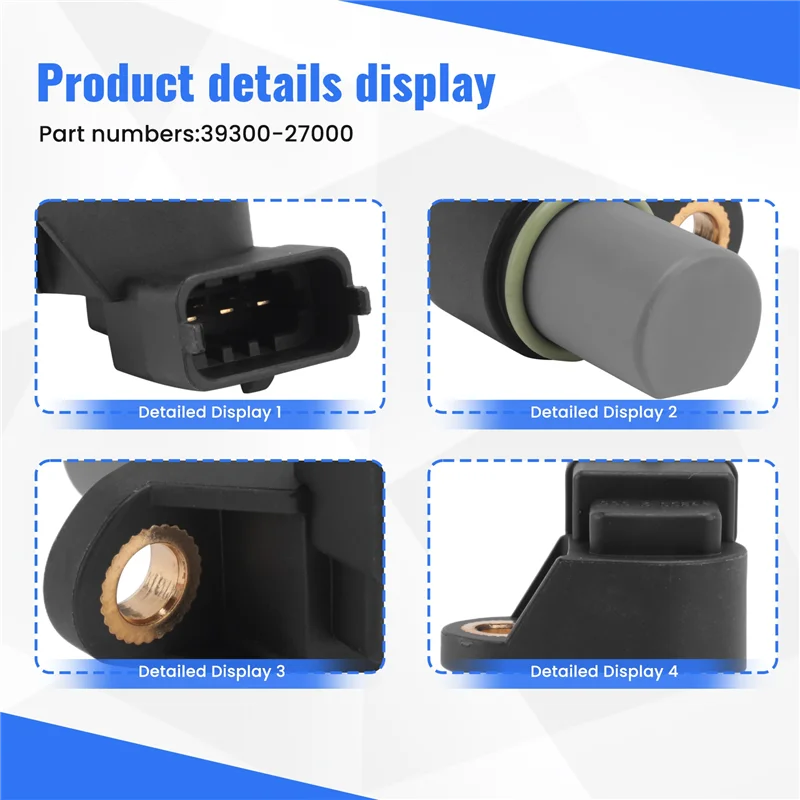 A30F-Neuer Nockenwellen-Positionssensor 39300-27000 3930027000   Für Hyundai Accent Getz I30 Matrix 2.0 Crdi