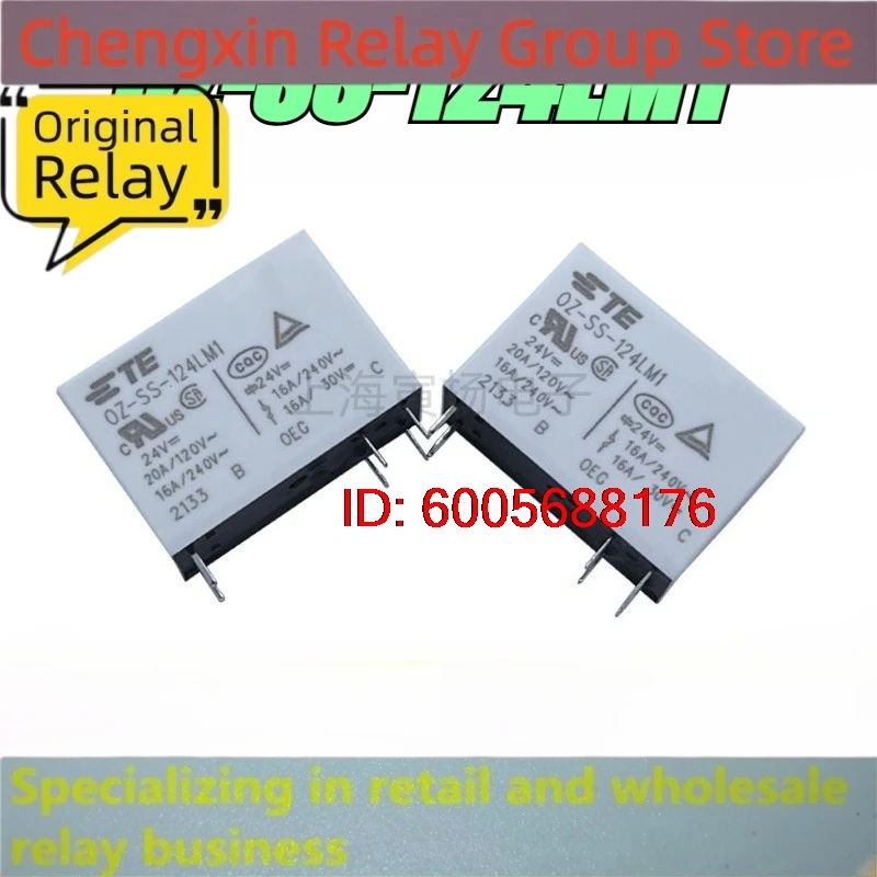 New 10pcs/lot OZ-SS-112LM1 12V 24V 16A 6pins 8pins High-power frequency converter relay