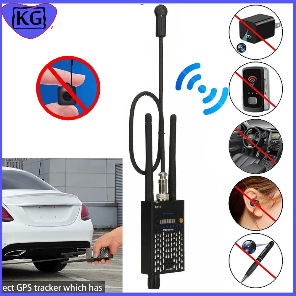 Telephone Signal And Wifi Camera Detector Professinal GSM GPS GPS Tracker Finder Spy Things security protection Spy Gear Device