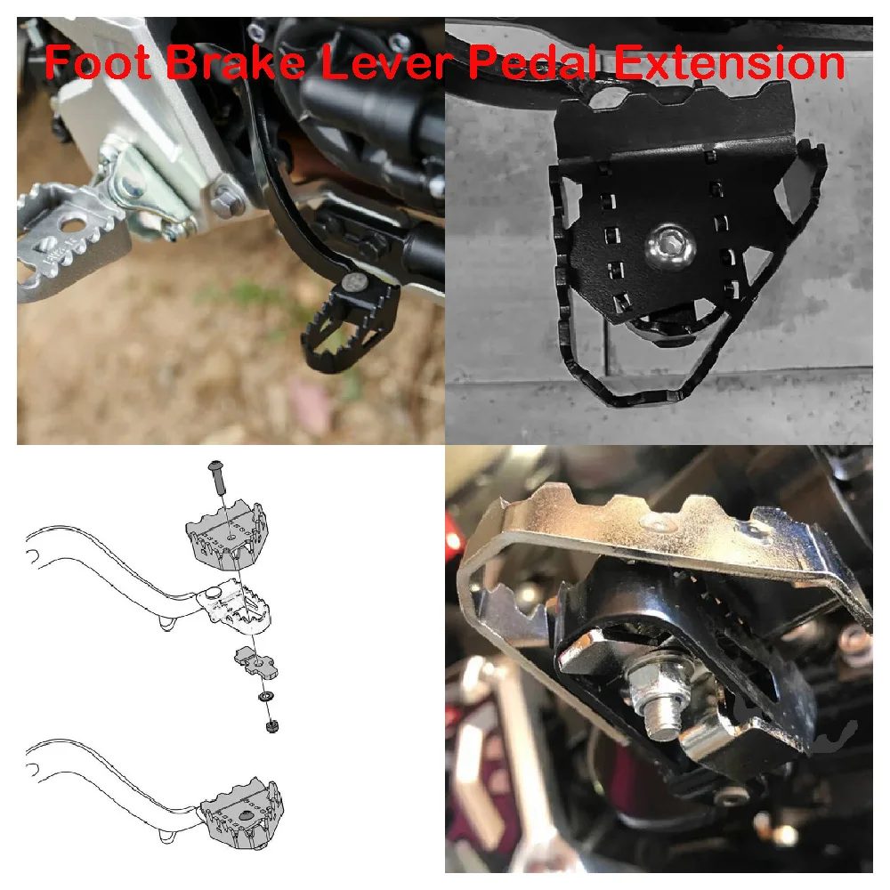 

Fits for Yamaha Tenere 700 Rally ABS XTZ700 XT700Z T700 T7 2019-2025 Motorcycle Foot Brake Lever Extension Pad Extender Widener